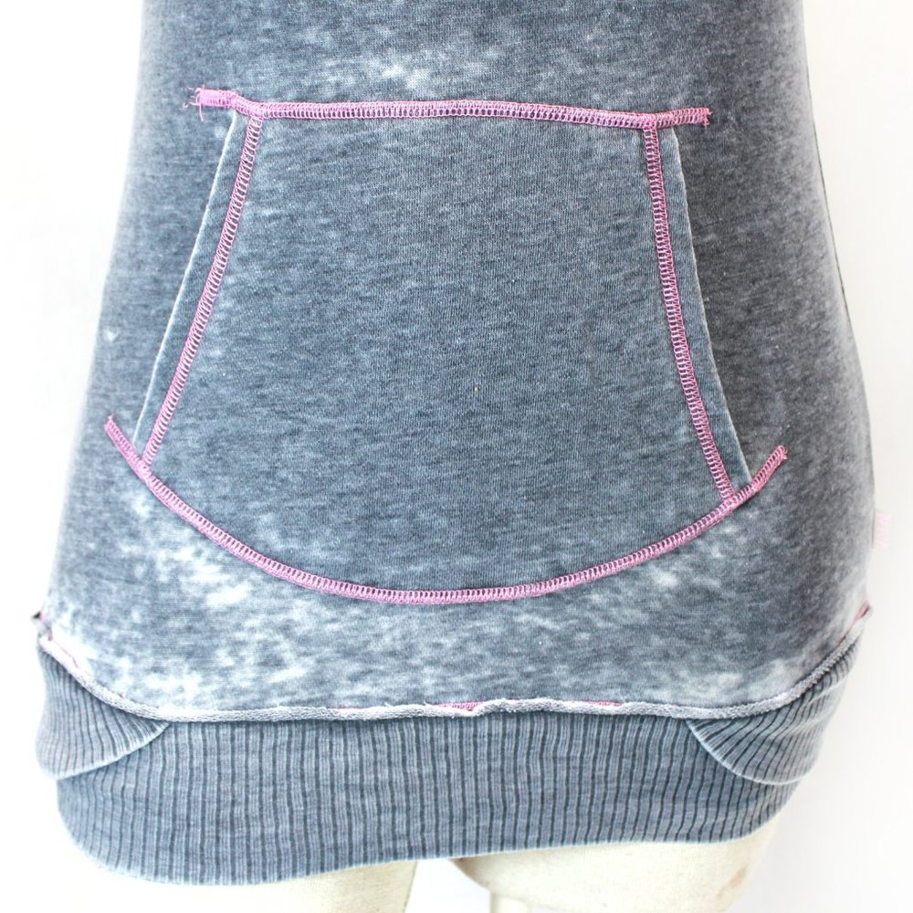 Marc New York Andrew Marc Women Grey Sports Cowlneck Sleeveless Top Tank Small - Picture 4 of 7